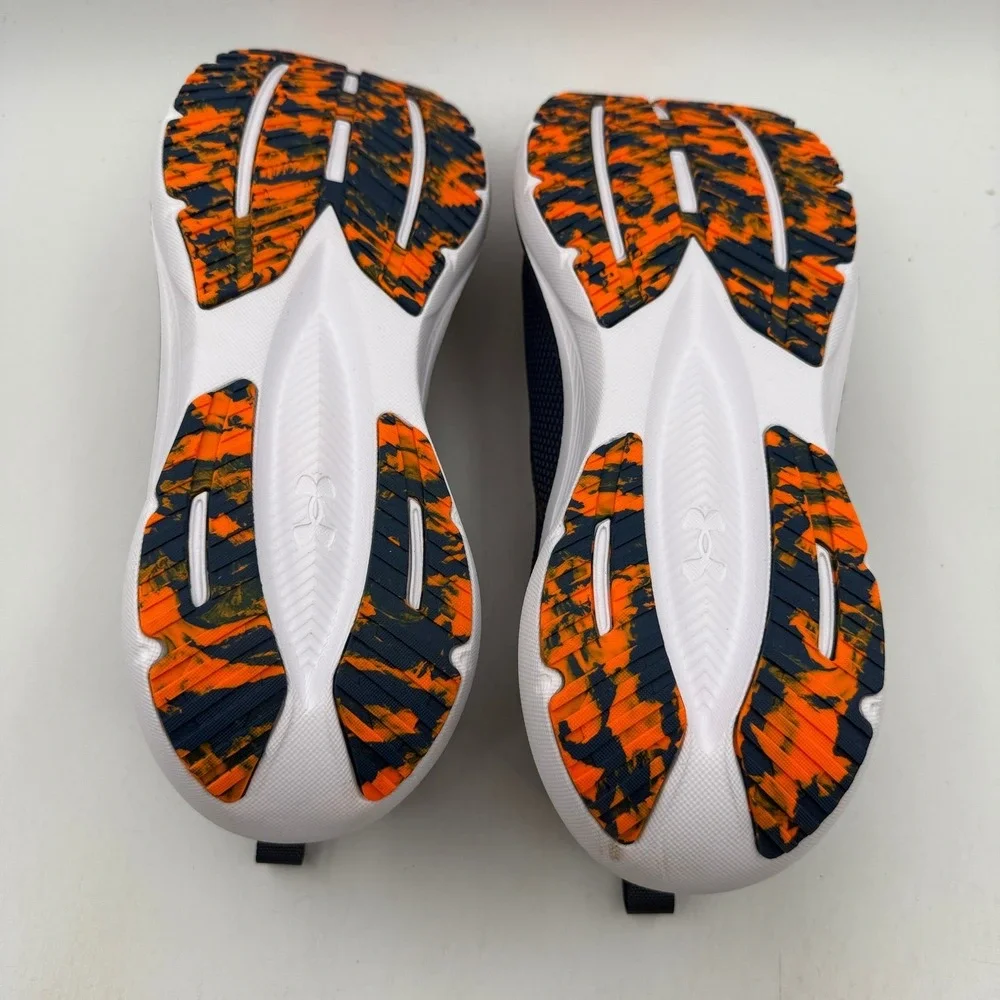 Under Armour UA Assert 11 Shoes Mens Size 11 Blue Orange Running 3027622-401